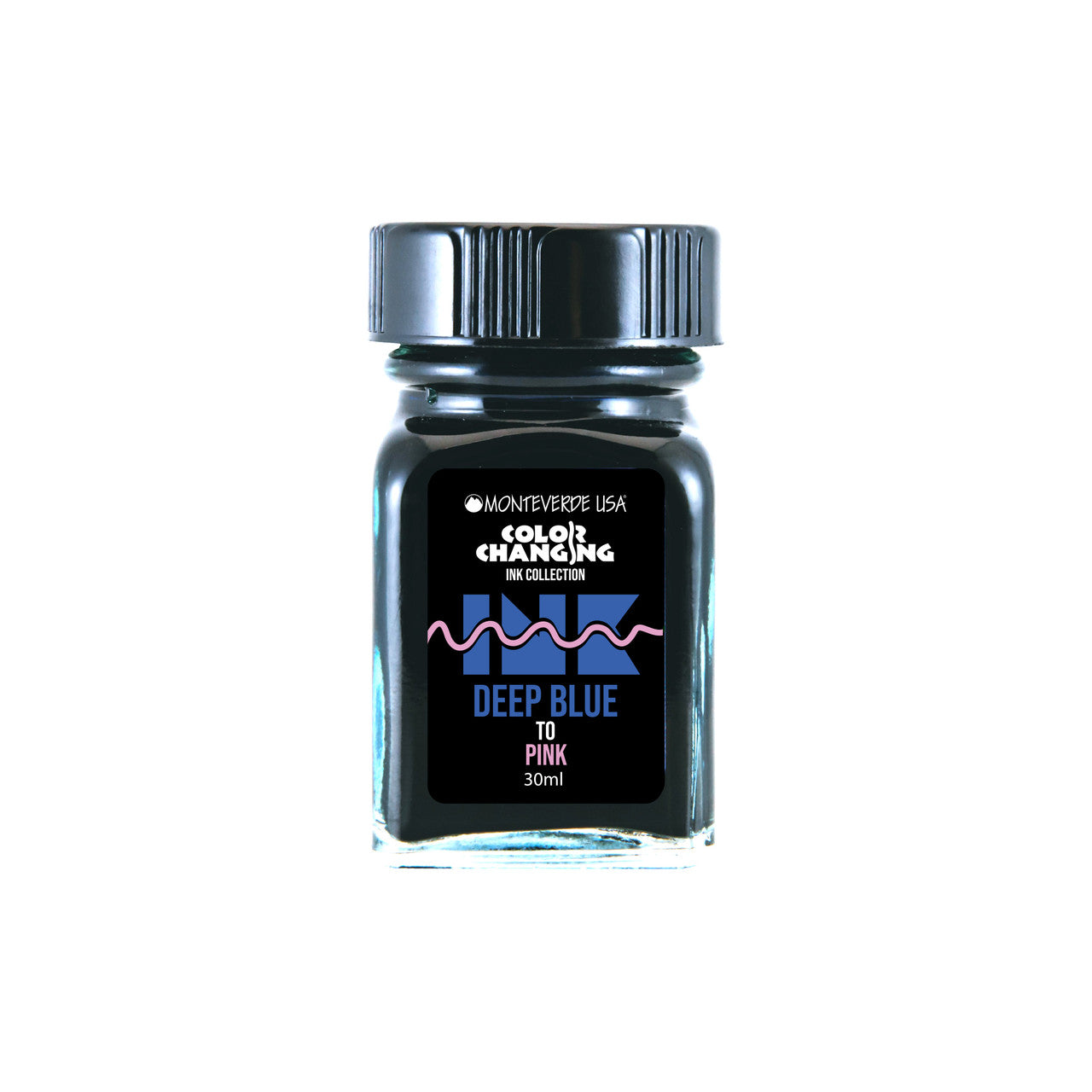 Monteverde Deep Blue to Pink (30ml) Bottled Ink (Color Changing Ink)