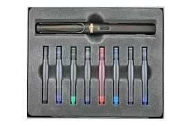 Lamy Safari Cartridge Gift Set - Charcoal