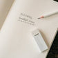 Blackwing Soft Handheld Eraser + Holder - White