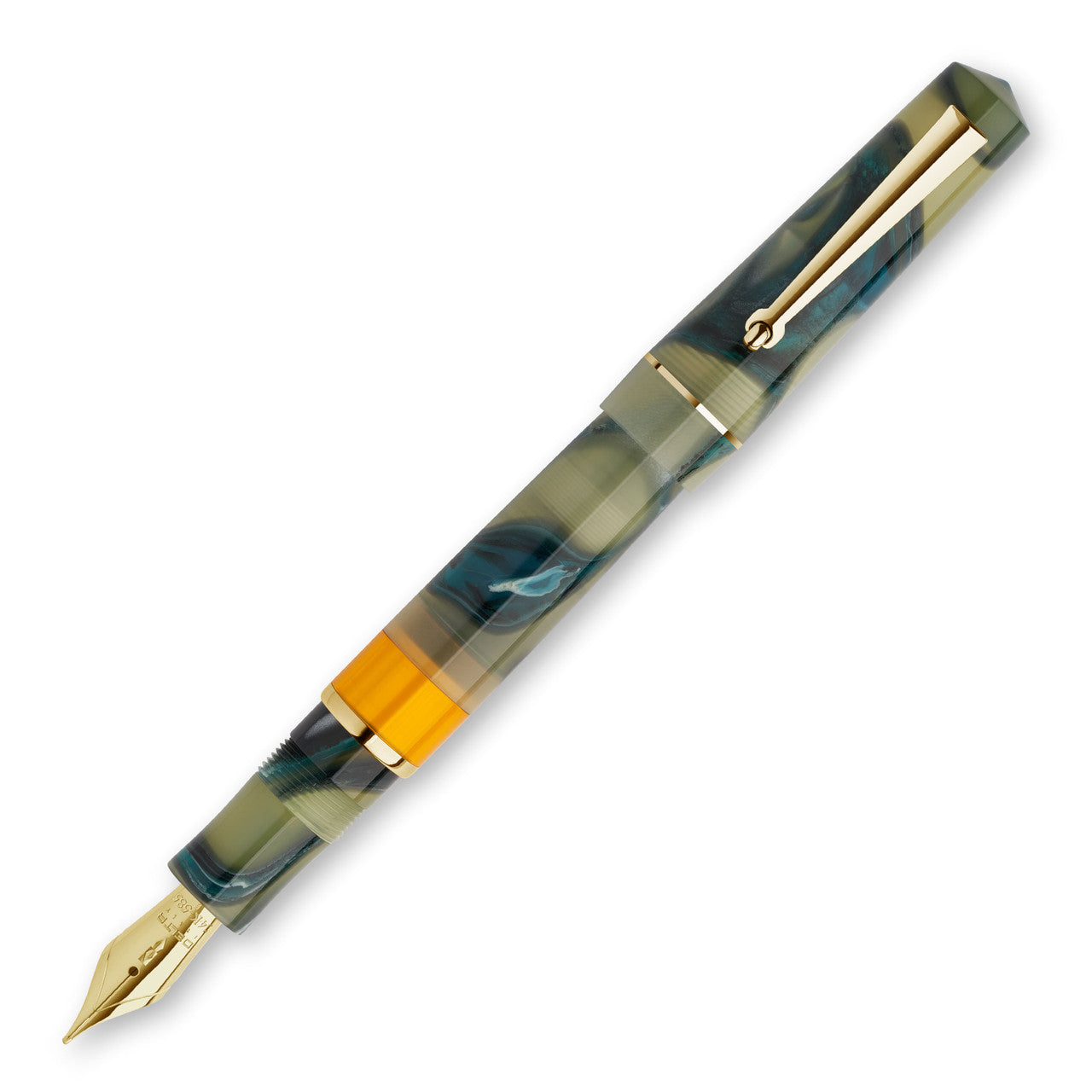 Delta Duna Fountain Pen - Horizon Yellow