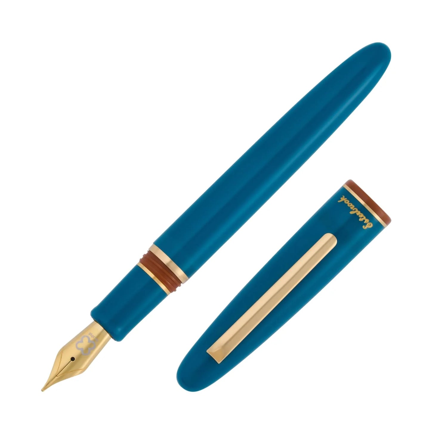 Esterbrook Estie Fountain Pen - Funky Lake with Gold Trim (Back to the Land)