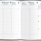 Quo Vadis 2025 Executive Vertical Weekly Planner - Refill Only