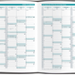 Quo Vadis 2025 Executive Vertical Weekly Planner - Refill Only