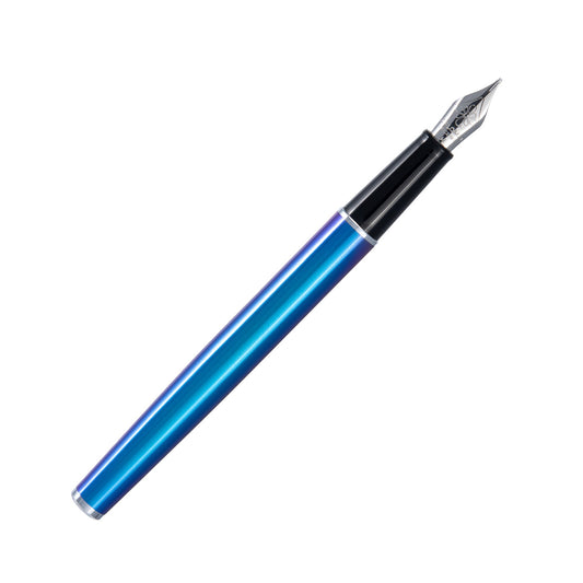 Diplomat Traveller Fountain Pen - Funky Blue