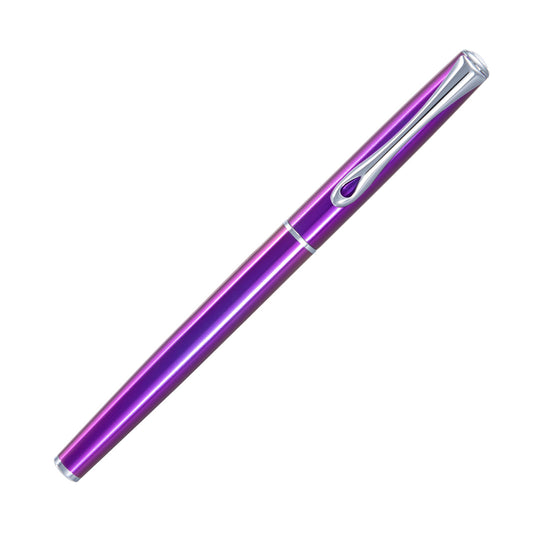 Diplomat Traveller Rollerball - Funky Fuchsia