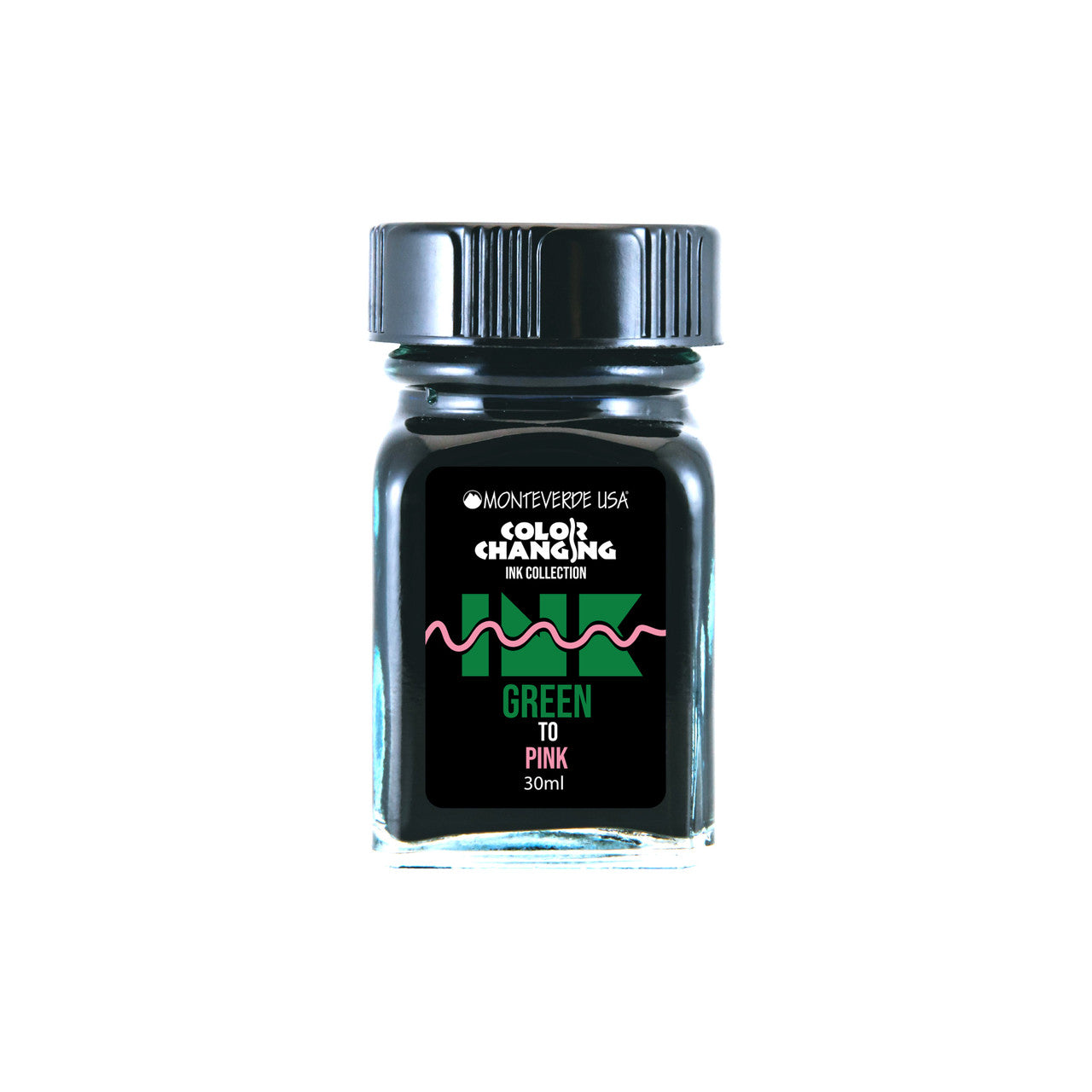 Monteverde Green to Pink (30ml) Bottled Ink (Color Changing Ink)