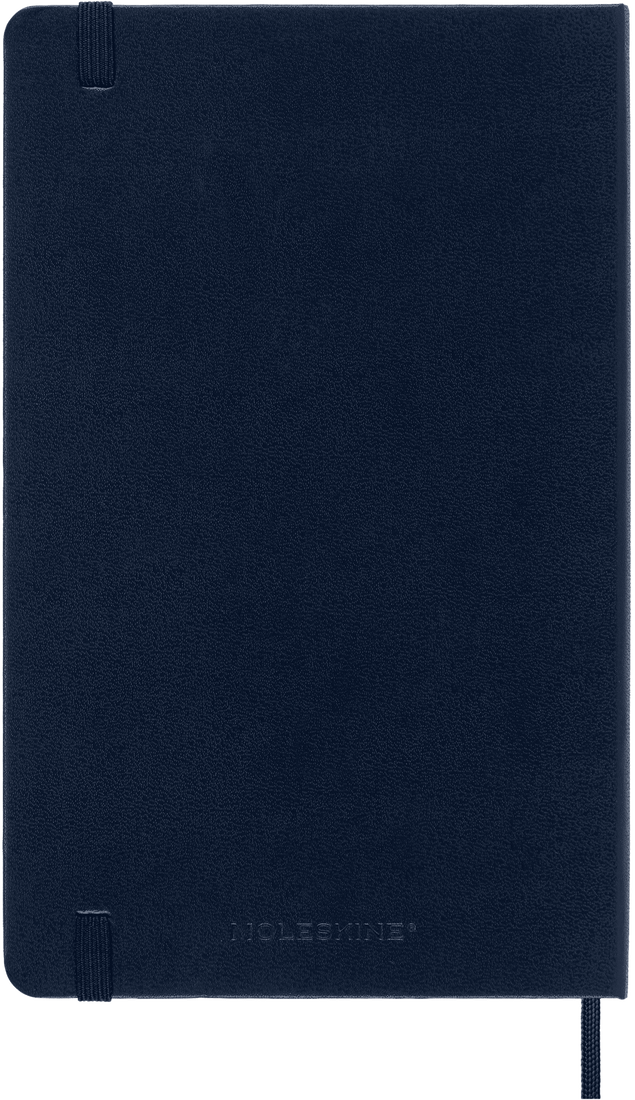 Moleskine 2024 Large Hardcover Classic Daily Planner - Sapphire Blue