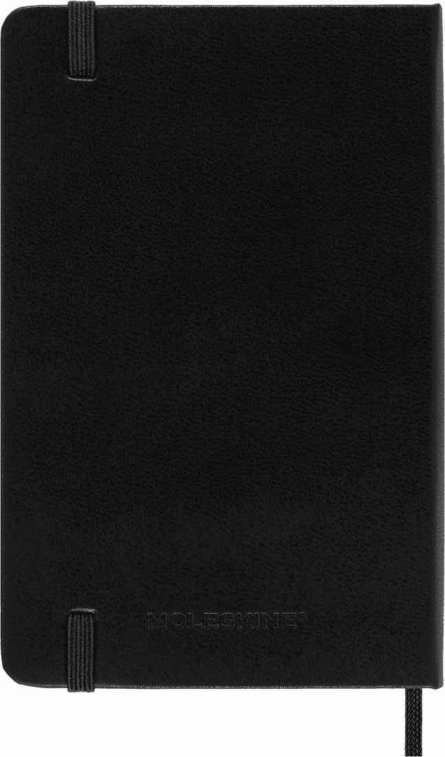 Moleskine 2024 Weekly Horizontal Planner - Black Hard Cover