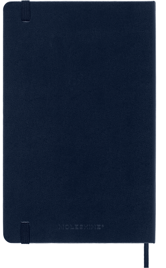 Moleskine Large Hardcover Classic Dotted Notebook - Sapphire Blue