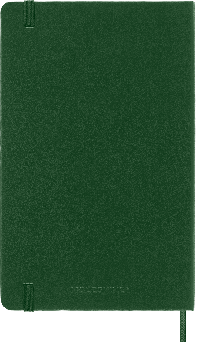 Moleskine Large Hardcover Classic Ruled Notebook - Myrtle Green