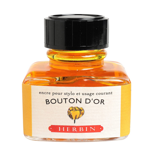 J. Herbin Bouton D'Or 30ml Bottled Ink