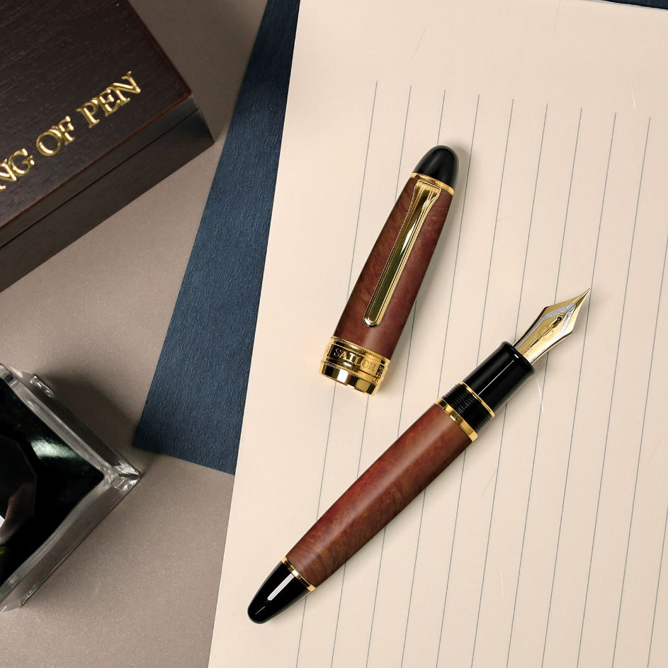 Sailor King of Pen Fountain Pen - Brier (Bespoke) (Limited Edition)