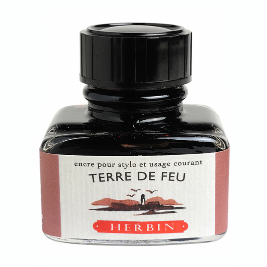 J. Herbin Terre De Feu 30ml Bottled Ink