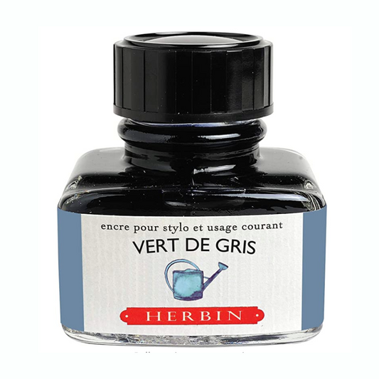 J. Herbin Vert de Gris 30ml Bottled Ink