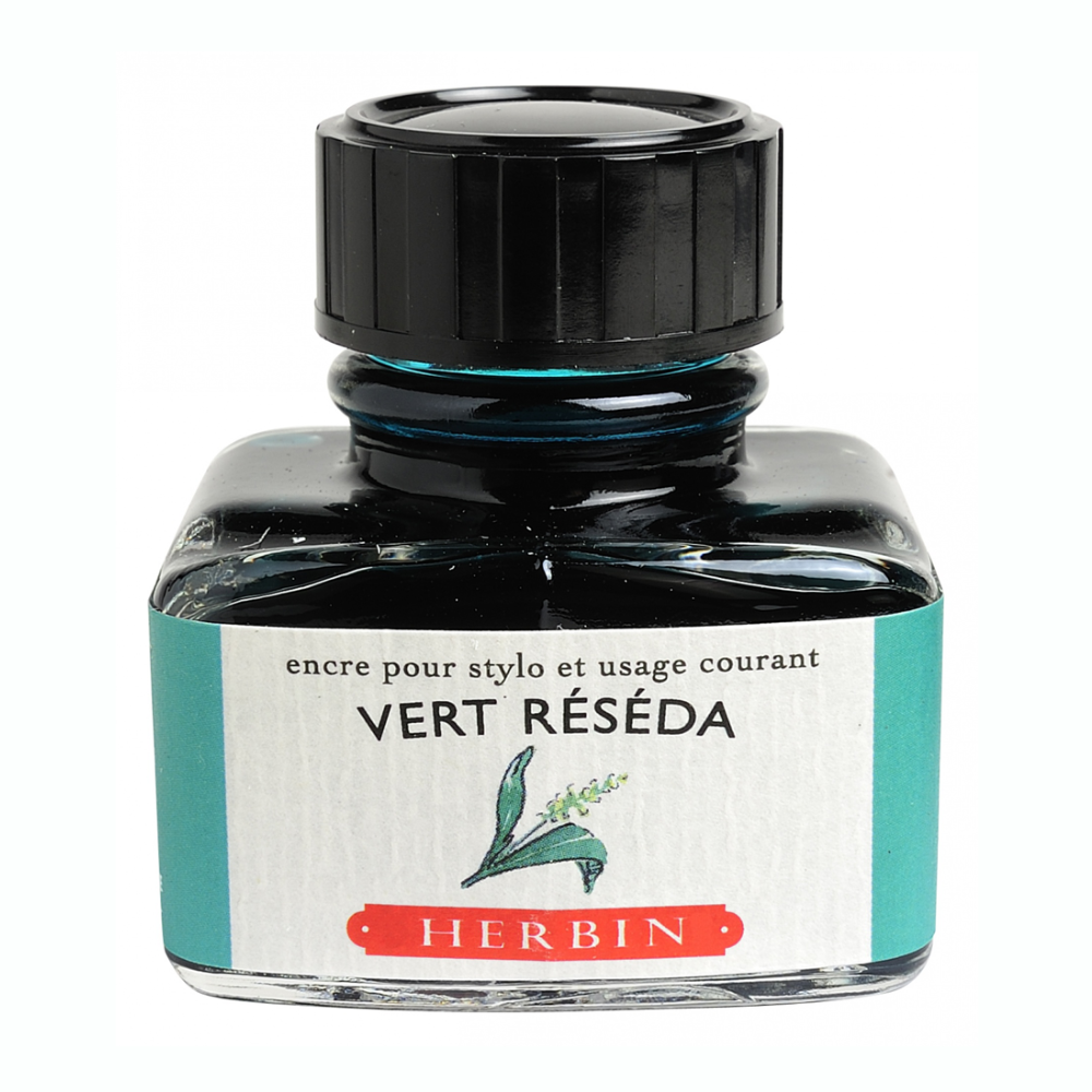 J. Herbin Vert Reseda 30ml Bottled Ink