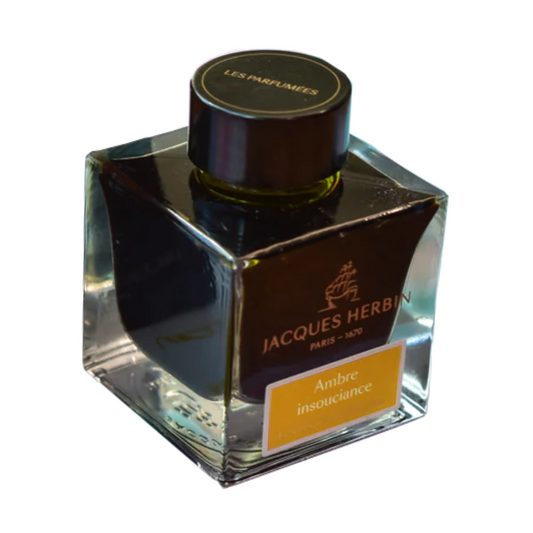 Jacques Herbin Scented Ambre Insouciance Bottled Ink - 50ml