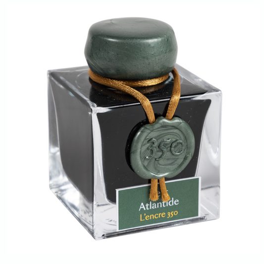 Jacques Herbin 350th Anniversary Vert Atlantide 50ml Bottled Ink