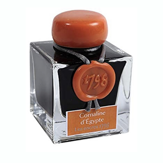 Jacques Herbin 1798 Cornaline d'Egypte (Carnelian of Egypt) 50ml Bottled Ink