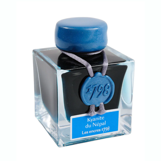 Jacques Herbin 1798 Kyanite Du Nepal (Nepal Kyanite) 50ml Bottled Ink