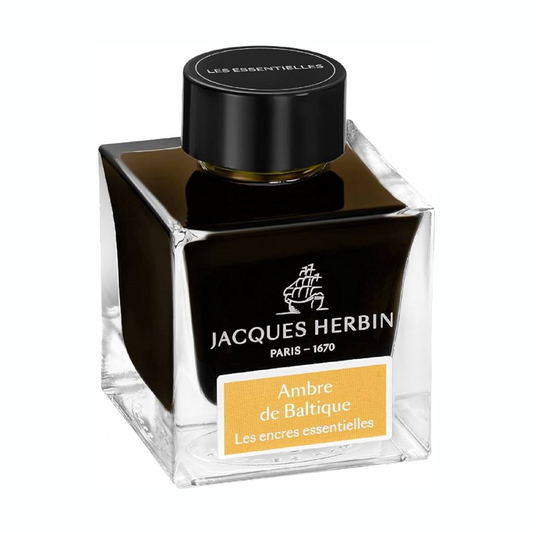 Jacques Herbin Essentials Ambre de Baltique 50ml Bottled Ink