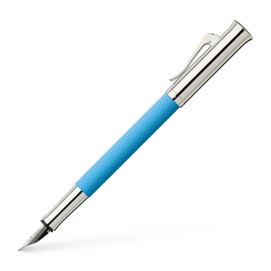 Graf von Faber-Castell Fountain Pen - Guilloche Gulf Blue