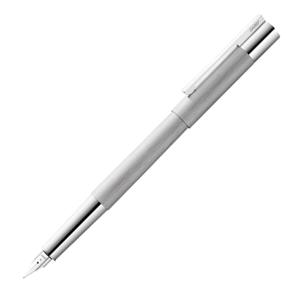 LAMY scala Fountain Pen - Brushed Stainless Steel