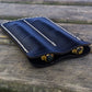 Galen Leather Double Fountain Pen Case/Pen Sleeve - Black