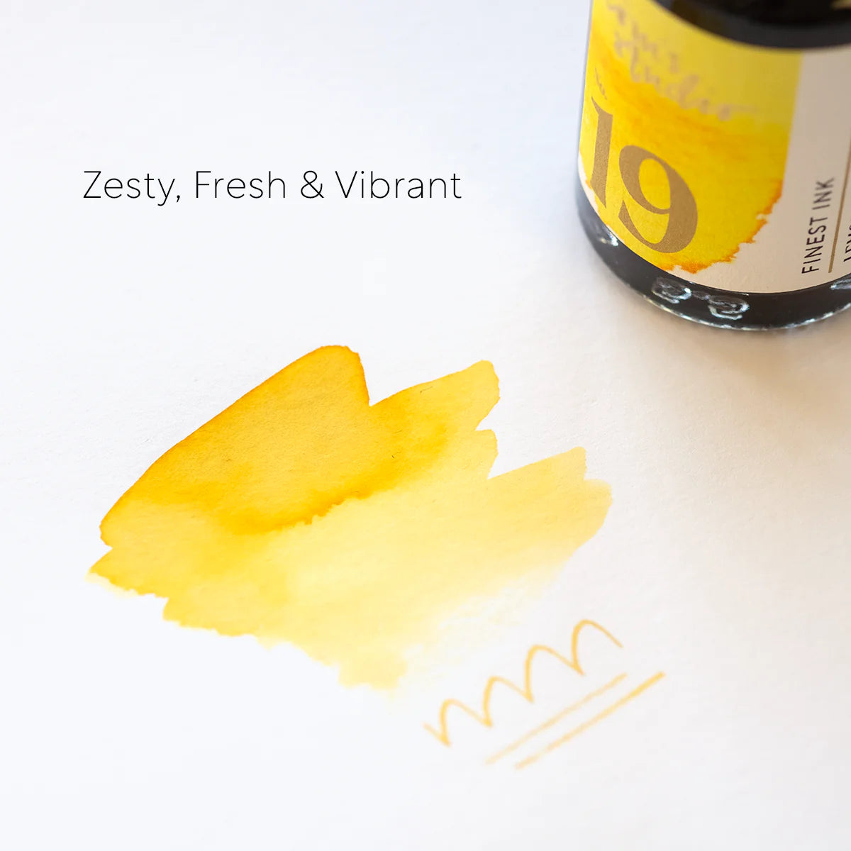 Tom's Studio 19 Lemon Yellow (50ml) Bottled Ink