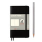 Leuchtturm1917 A6 Pocket Softcover Plain Notebook - Black