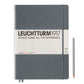 Leuchtturm1917 Master Slim A4+ Hardcover Plain Notebook - Anthracite (Discontinued)