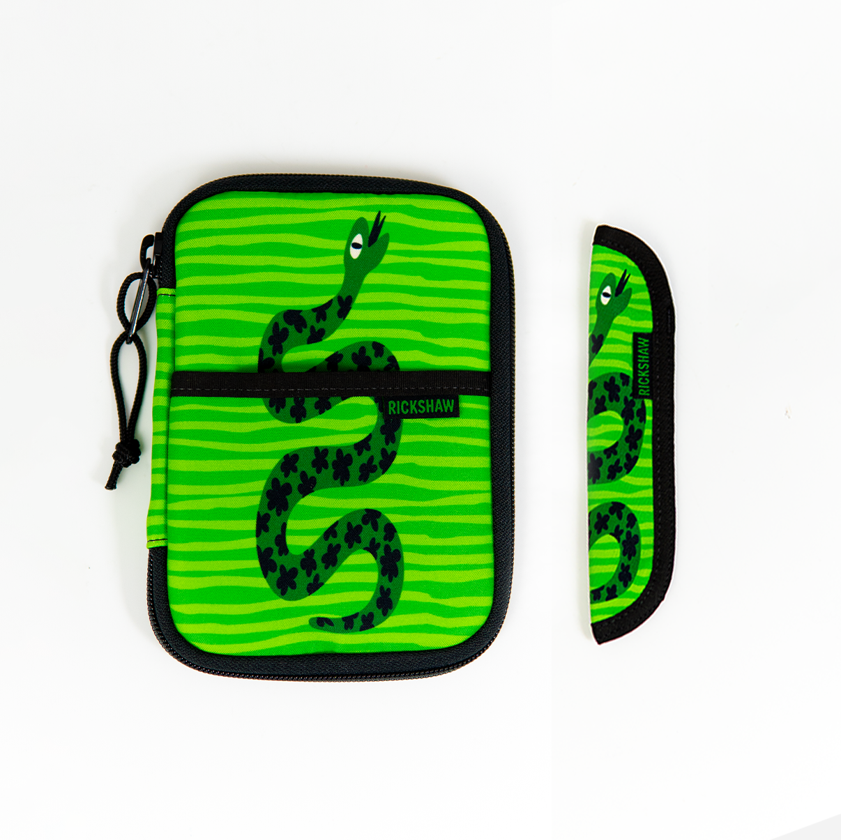 Rickshaw Bagworks 1-Pen Sleeve - Year of the Snake Green