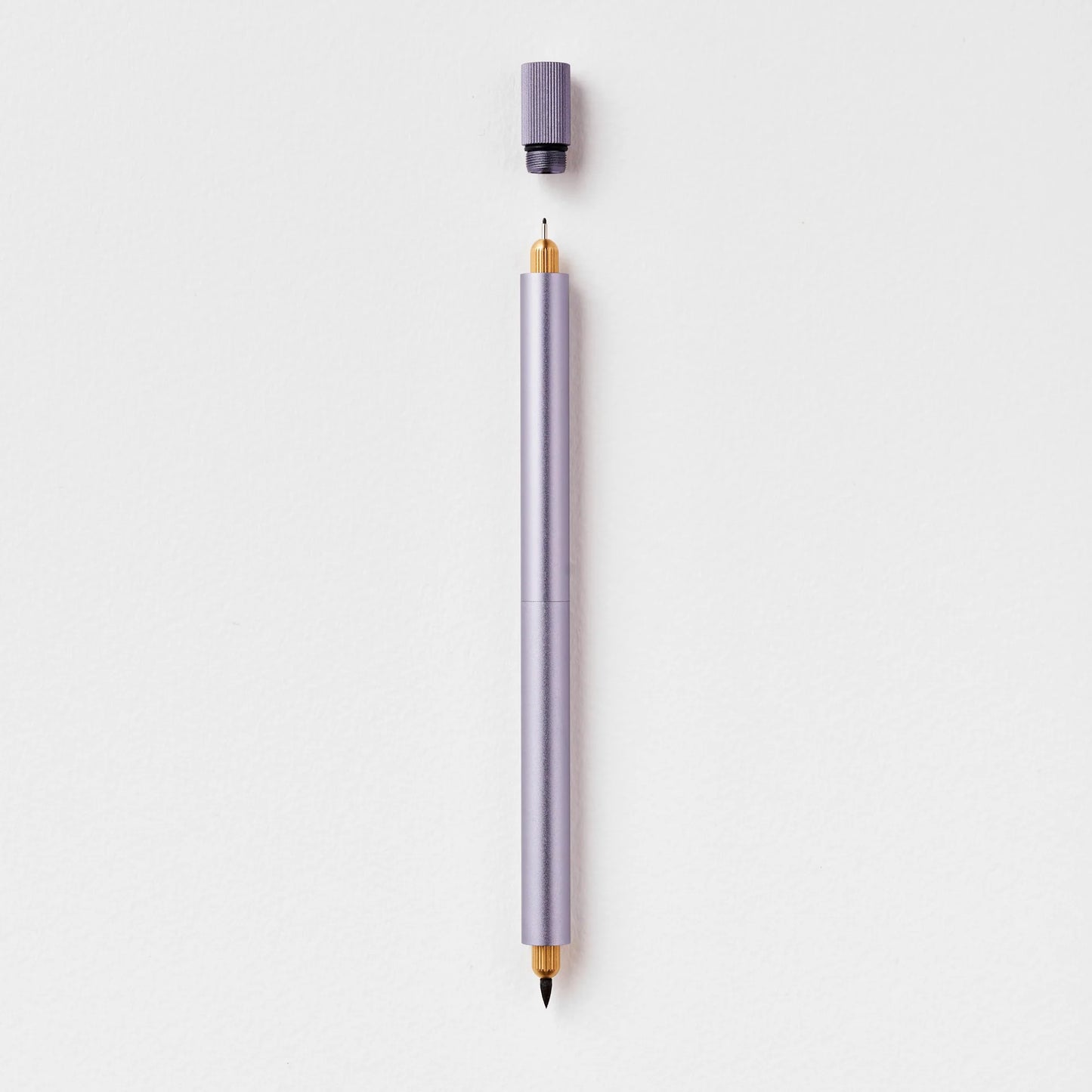 Tom's Studio Lumos Pro The Infinitely Refillable Pen - Lilac (Duo Tip)