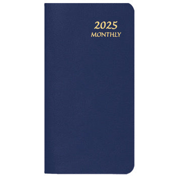 Payne 2025 Skivertex Monthly Pocket Planner Planner (3.5" x 6.5") (Assorted)