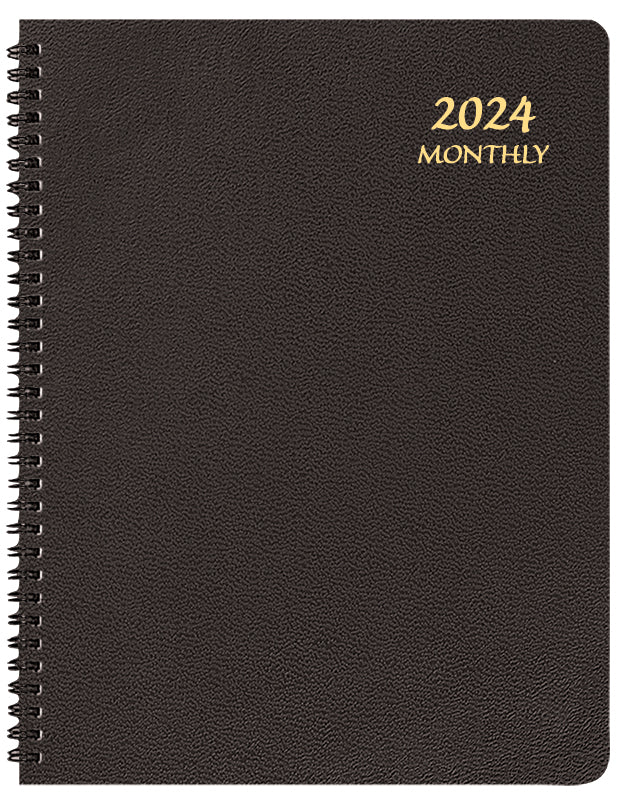 Payne 2024 Skivertex Monthly Planner (8.5" x 11") (Assorted)