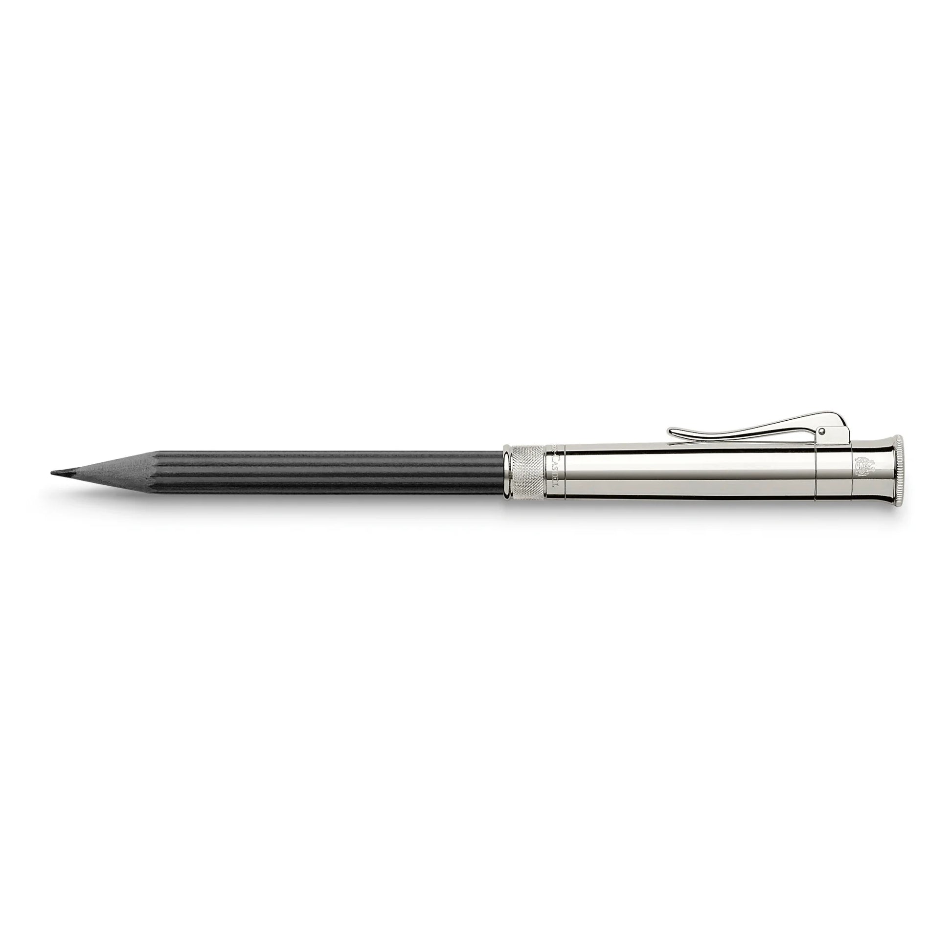 Graf von Faber-Castell Perfect Pencil - Black and Platinum Plated Trim