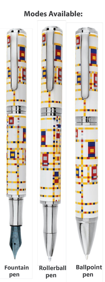 Monteverde USA® Regatta Ballpoint - Mondrian Broadway Boogie Woogie (Limited Edition)