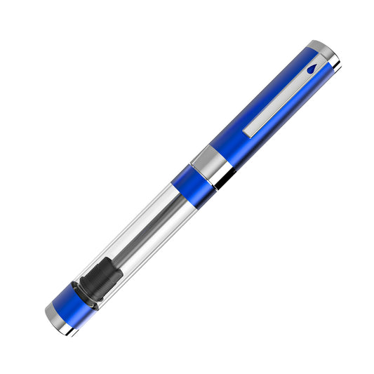 Diplomat Nexus Fountain Pen - Blue and Chrome (Numbered Edition)