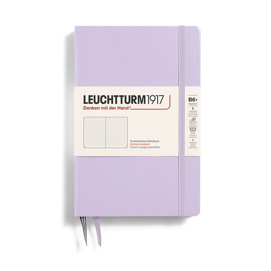 Leuchtturm1917 Paperback B6+ Hardcover Dotted Notebook - Lilac