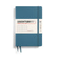 Leuchtturm1917 Paperback B6+ Hardcover Dotted Notebook (219 Numbered Pages) - Stone Blue