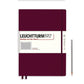 Leuchtturm1917 Master Classic A4+ Hardcover Squared Notebook - Port Red (Discontinued)