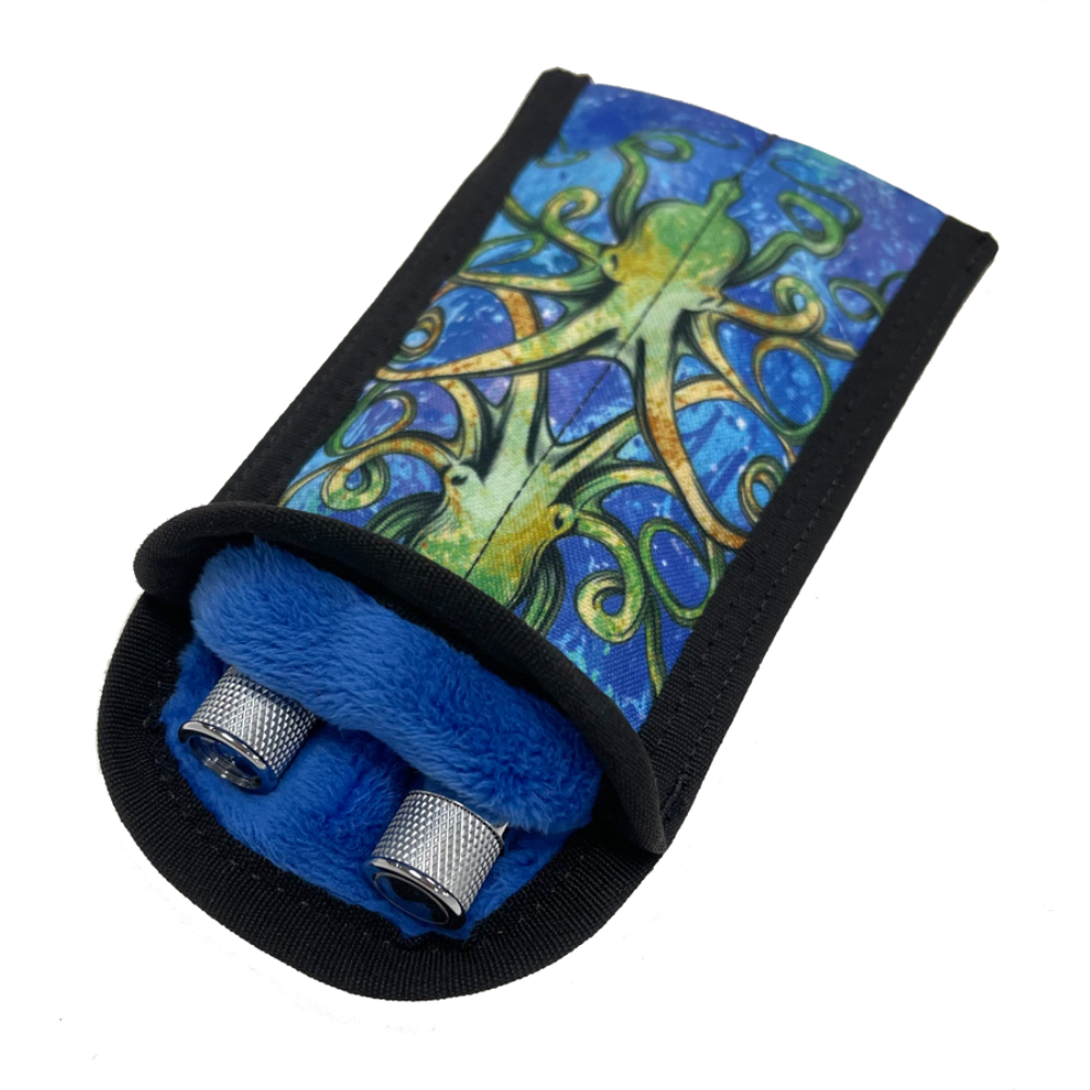 Rickshaw Bagworks 2-Pen Coozy Sleeve - Inktopus Blue