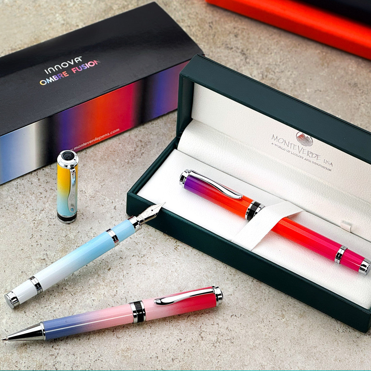 Monteverde Innova Ombre Fusion Fountain Pen - Bliss