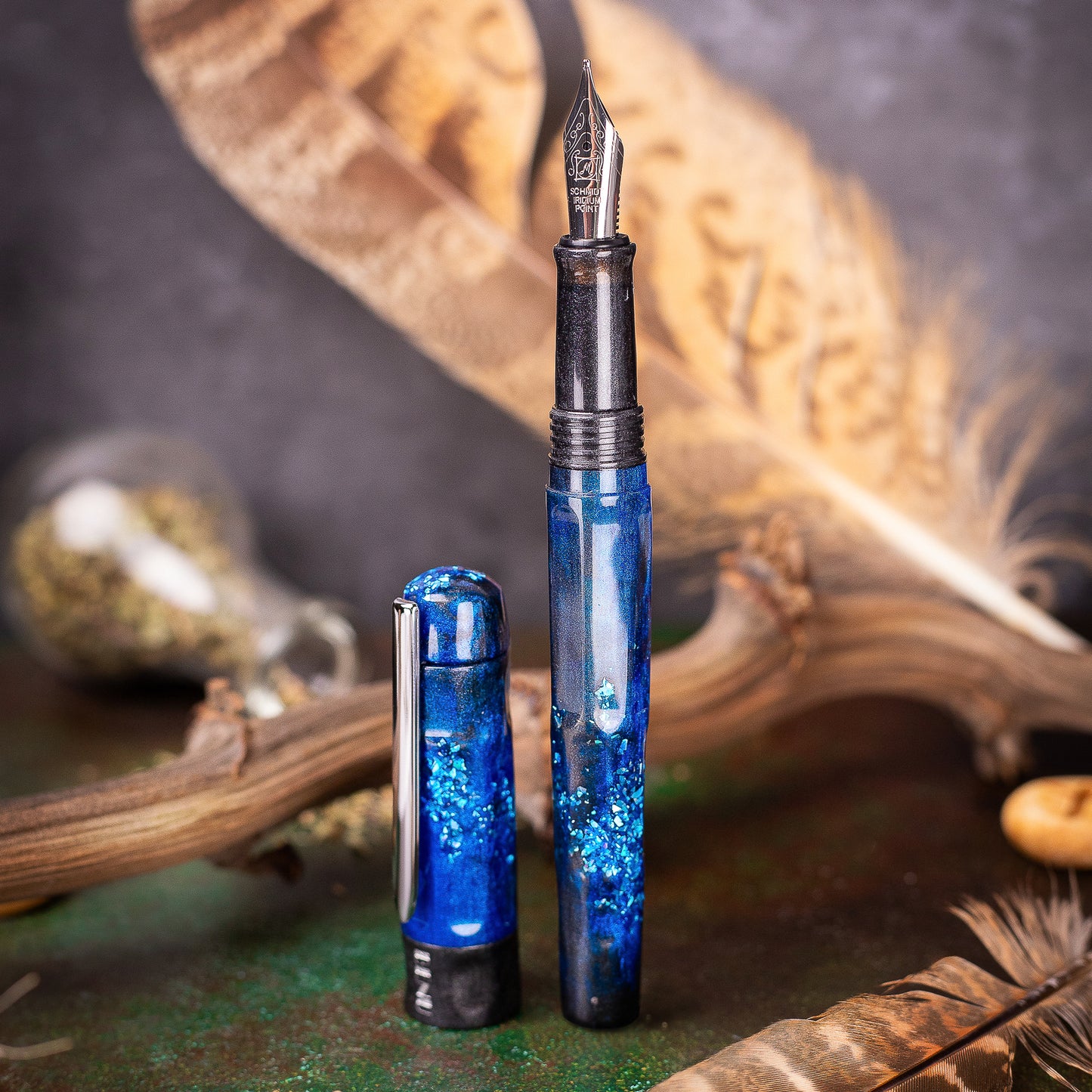 BENU Talisman Fountain Pen - Hawk's Eye