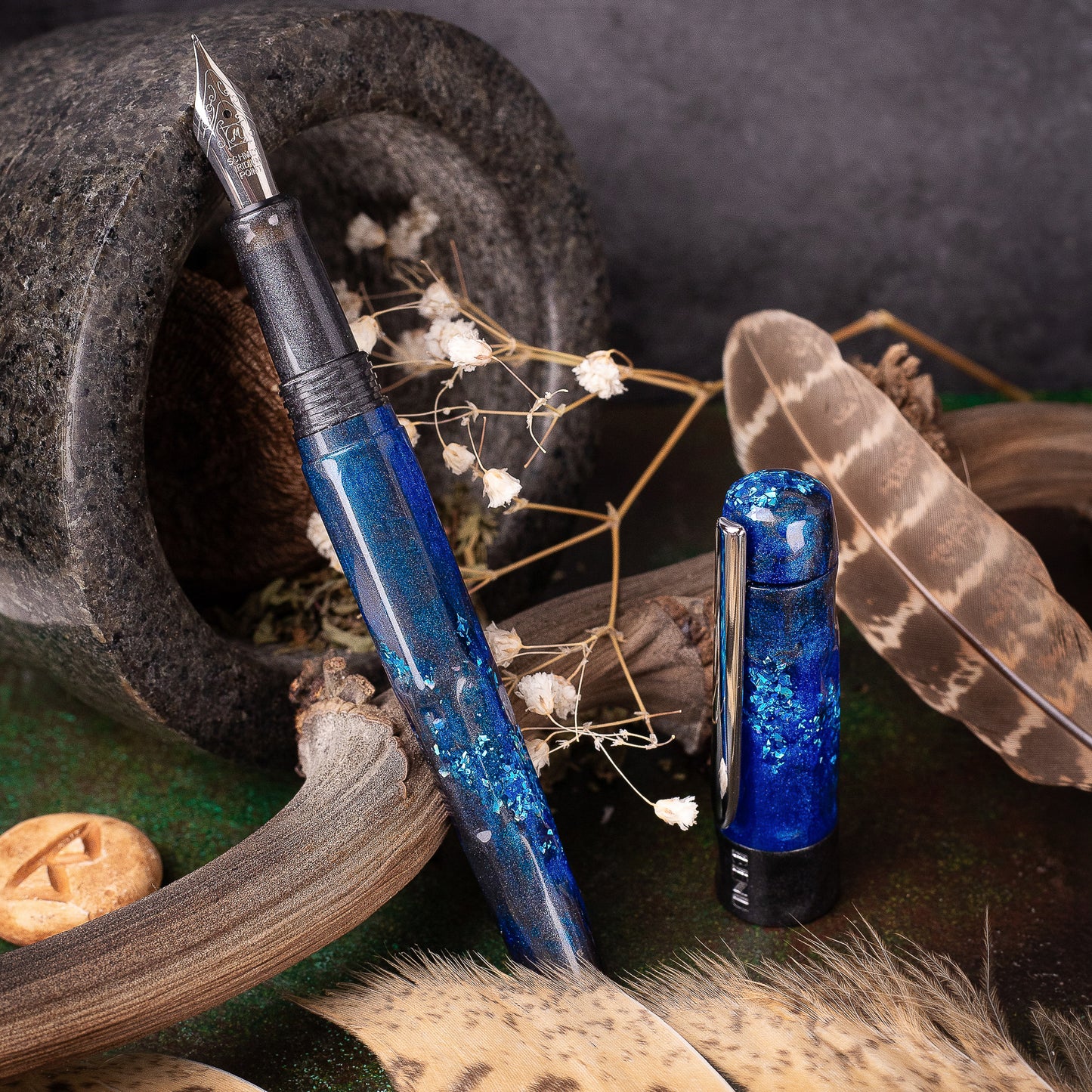 BENU Talisman Fountain Pen - Hawk's Eye