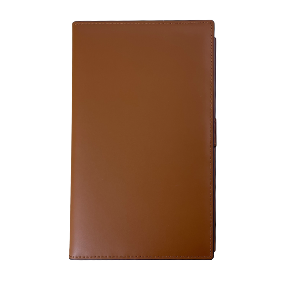 Orom Leather Refillable Journal - Camel (4.75x7.75)