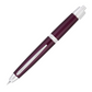 Pilot LS Vanishing Point Fountain Pen - Burgundy with Rhodium Trim