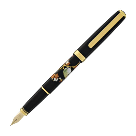 Platinum Classic Maki-e #31 Brush Warbler Fountain Pen