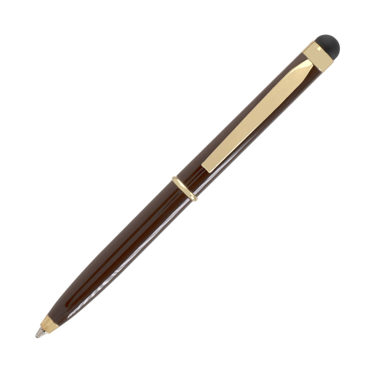 Monteverde Poquito Ballpoint with Stylus - Classic Brown