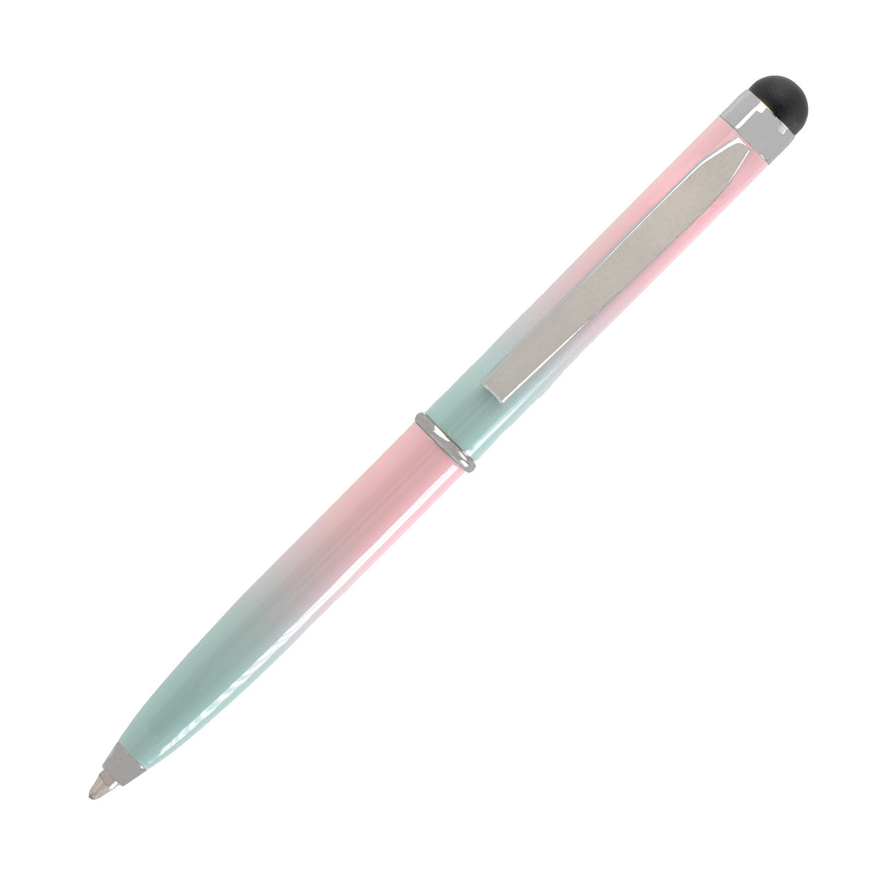 Monteverde Poquito Ballpoint with Stylus - Gradient Pink/Mint