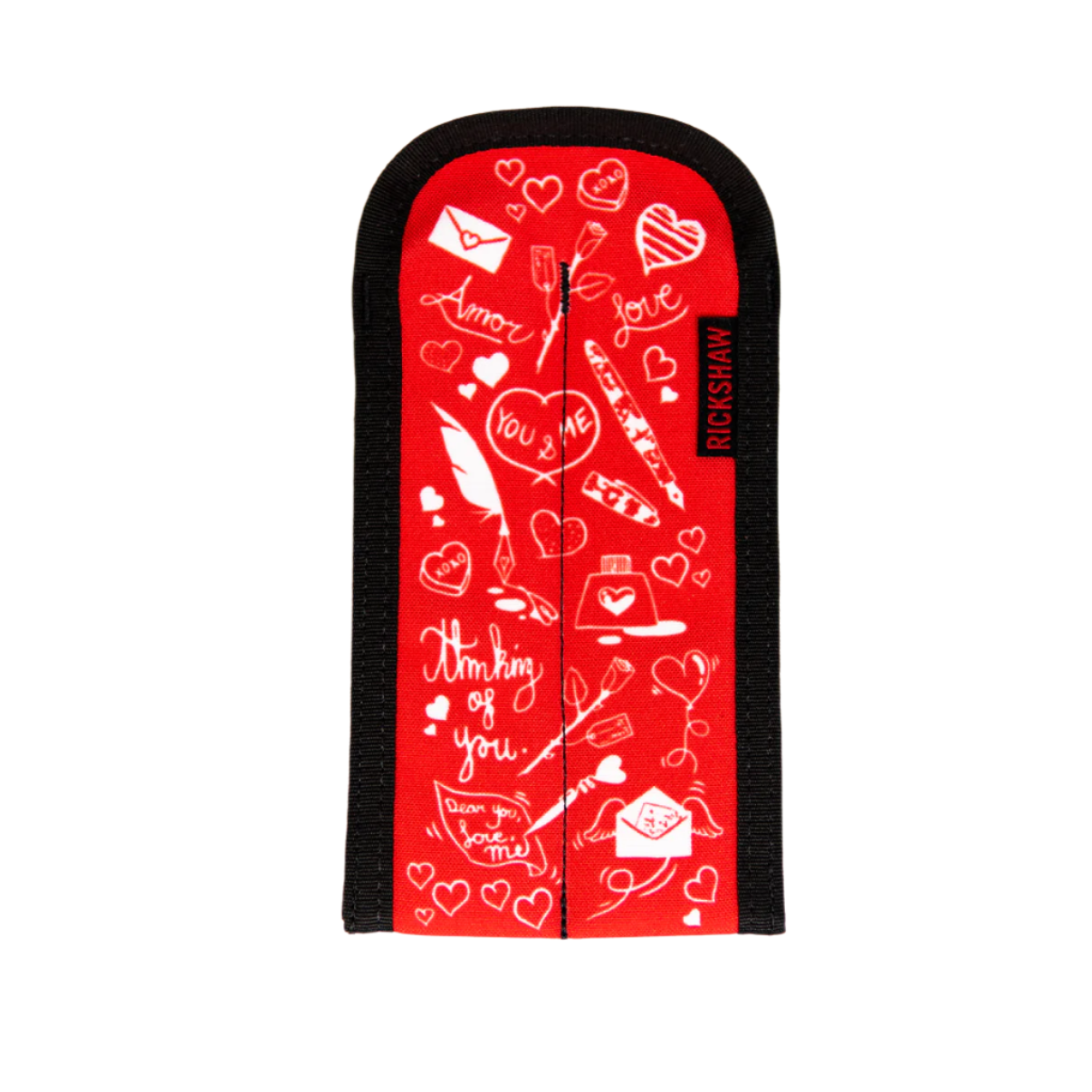 Rickshaw Bagworks 2-Pen Coozy Sleeve - Valentine's Doodle